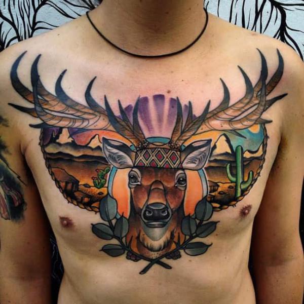 80 Inspiring Deer Tattoo Designs