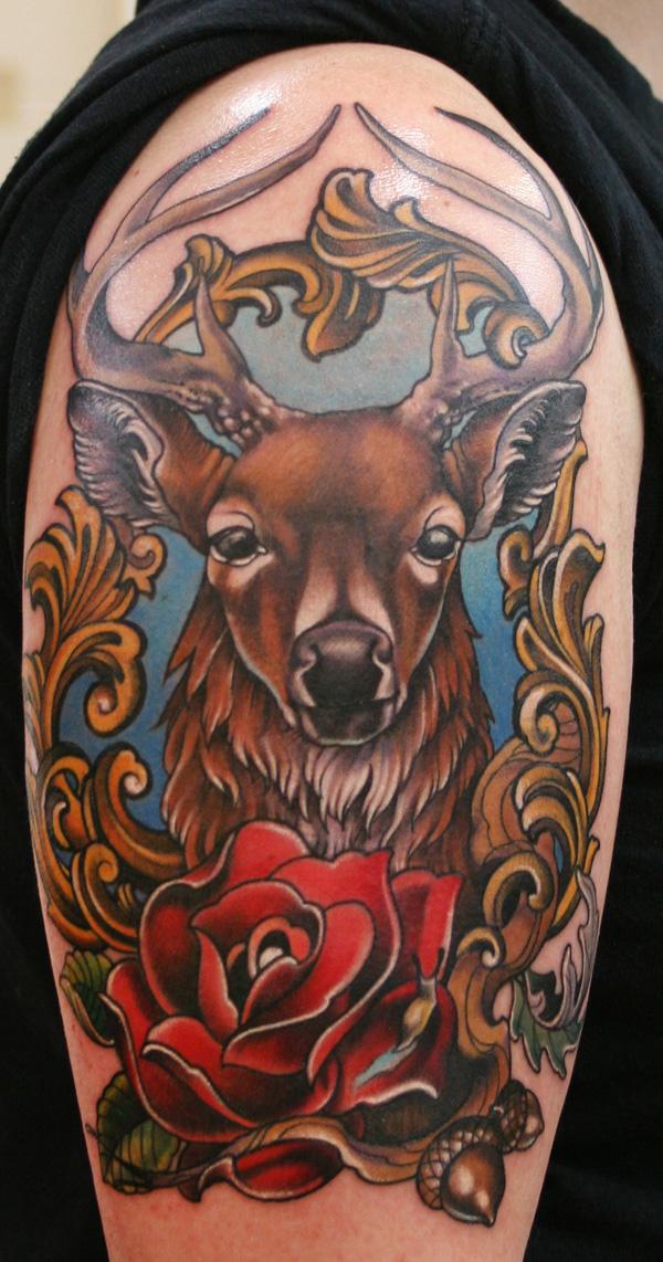 80 Inspiring Deer Tattoo Designs