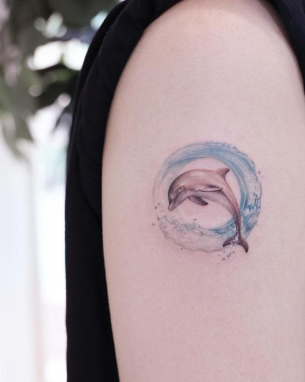 130 Lovely Dolphin Tattoos and Meanings