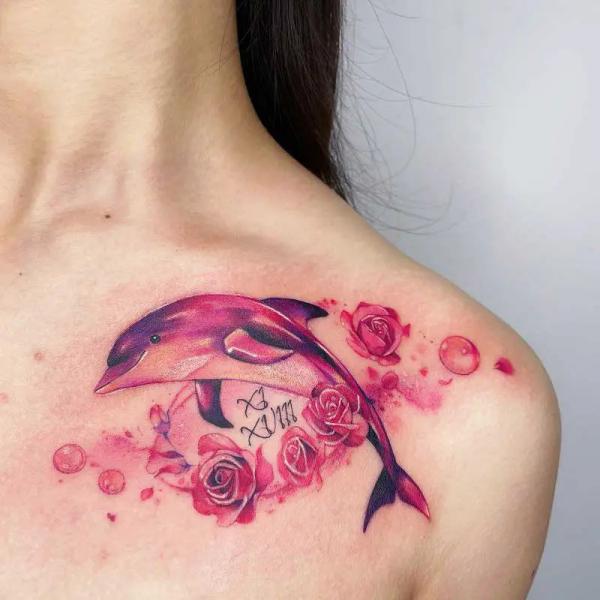 130 Lovely Dolphin Tattoos and Meanings