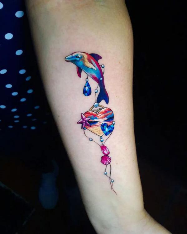 130 Lovely Dolphin Tattoos and Meanings