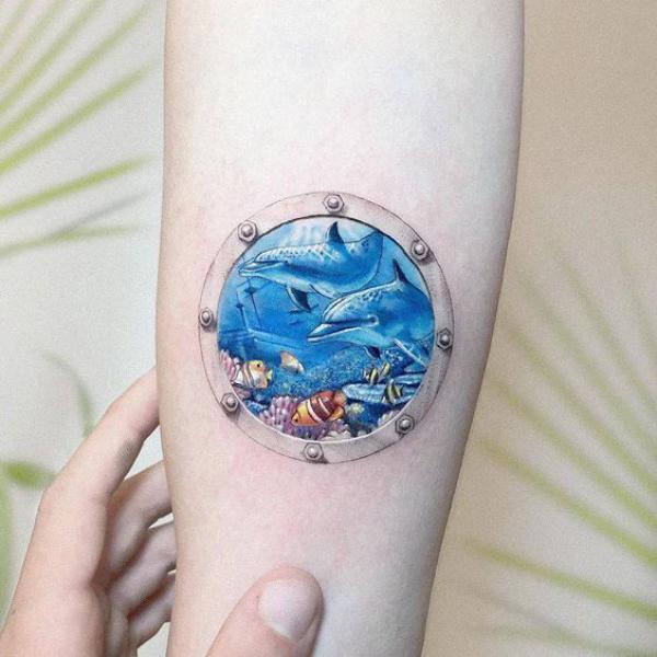 130 Lovely Dolphin Tattoos and Meanings