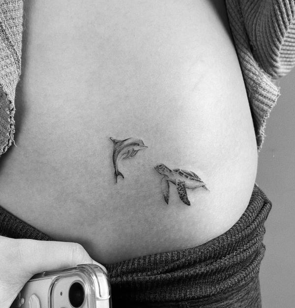 130 Lovely Dolphin Tattoos and Meanings