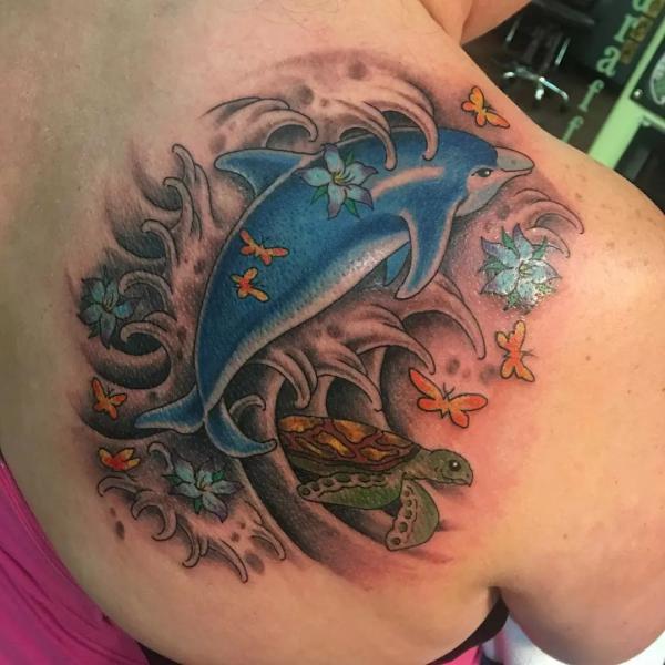 130 Lovely Dolphin Tattoos and Meanings