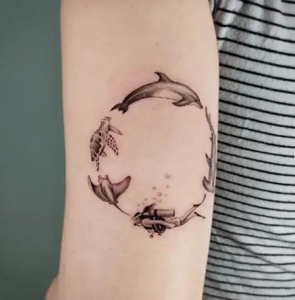 130 Lovely Dolphin Tattoos and Meanings