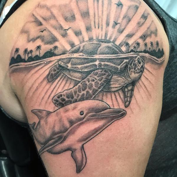 130 Lovely Dolphin Tattoos and Meanings