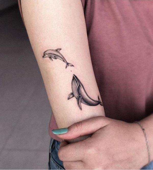 130 Lovely Dolphin Tattoos and Meanings