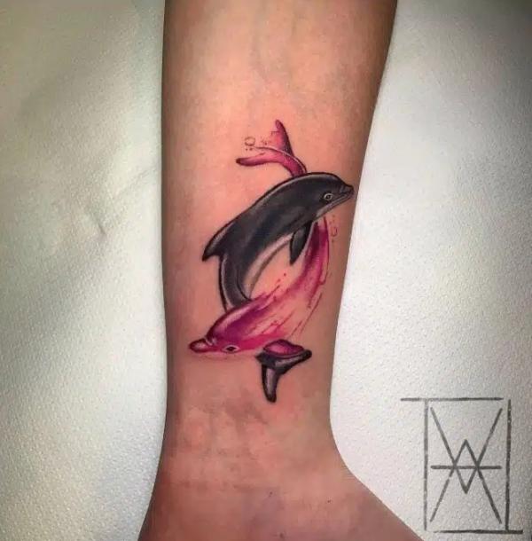 130 Lovely Dolphin Tattoos and Meanings