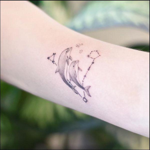 130 Lovely Dolphin Tattoos and Meanings