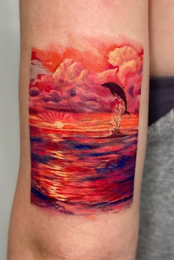130 Lovely Dolphin Tattoos and Meanings