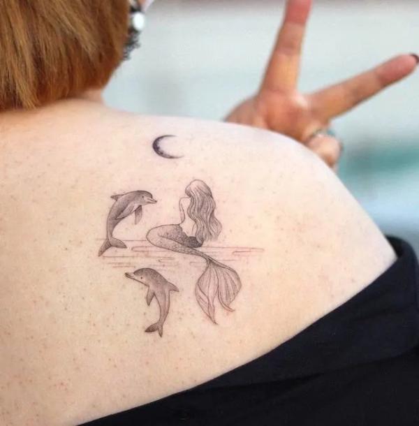 130 Lovely Dolphin Tattoos and Meanings