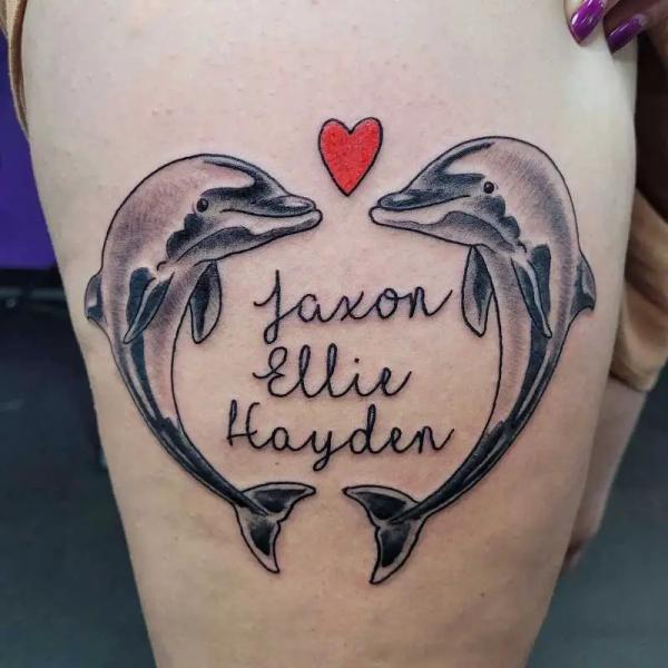 130 Lovely Dolphin Tattoos and Meanings