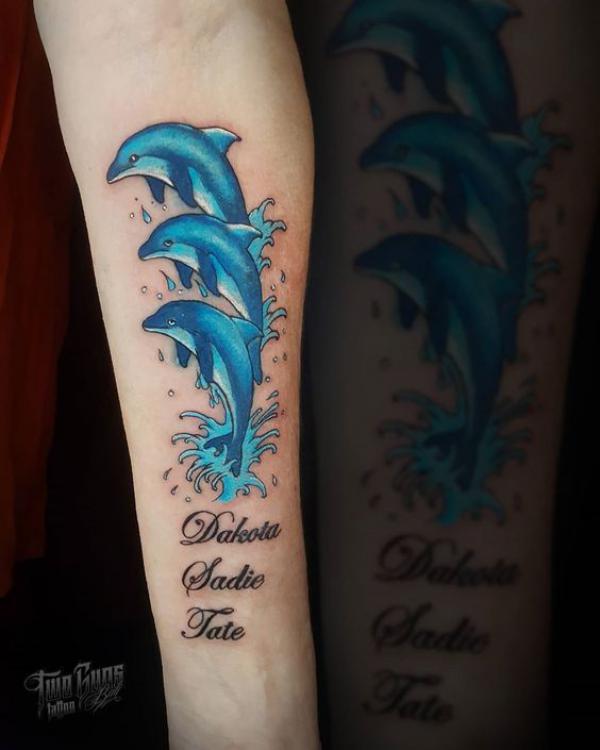 130 Lovely Dolphin Tattoos and Meanings