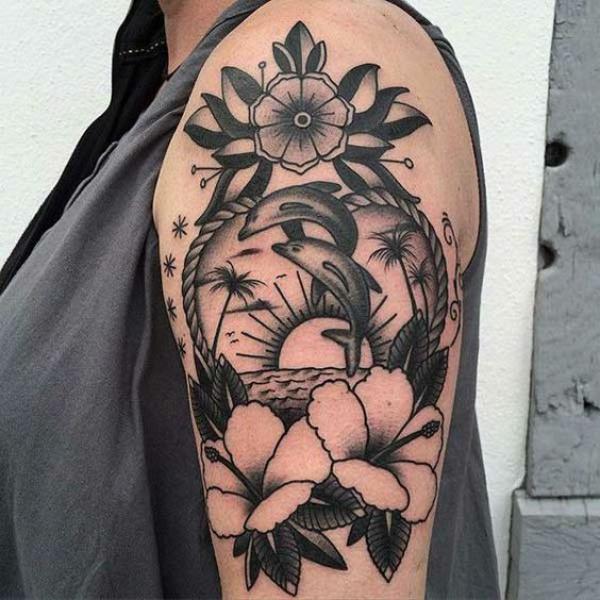 130 Lovely Dolphin Tattoos and Meanings