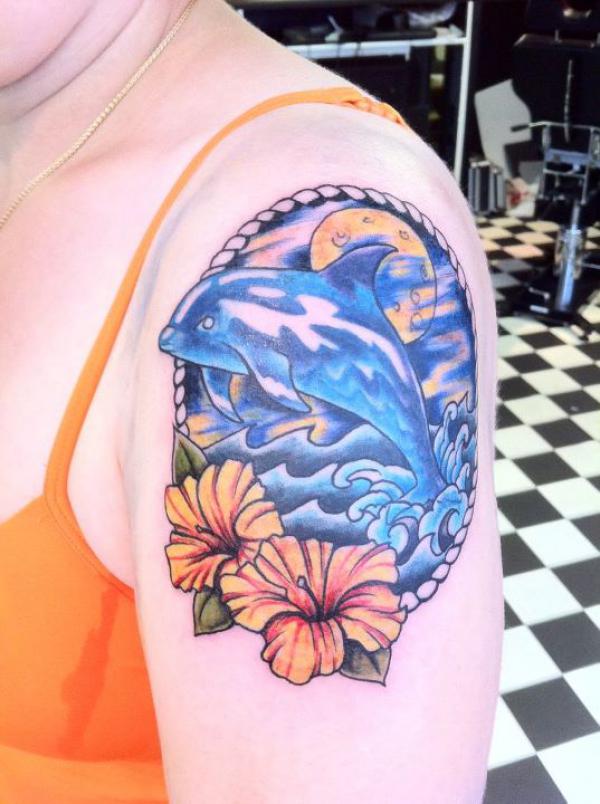 130 Lovely Dolphin Tattoos and Meanings
