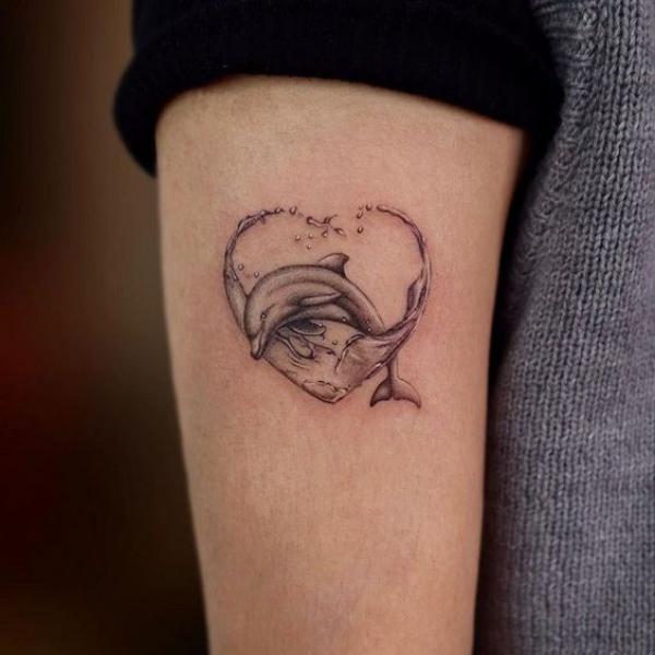 130 Lovely Dolphin Tattoos and Meanings