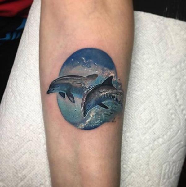 130 Lovely Dolphin Tattoos and Meanings