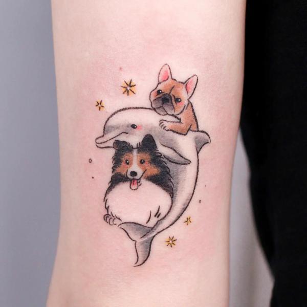 130 Lovely Dolphin Tattoos and Meanings