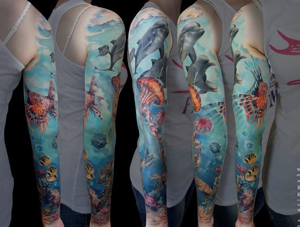 130 Lovely Dolphin Tattoos and Meanings