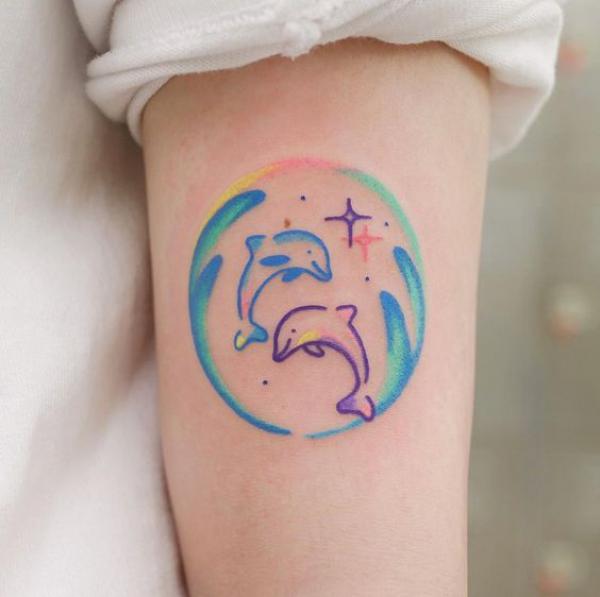 130 Lovely Dolphin Tattoos and Meanings