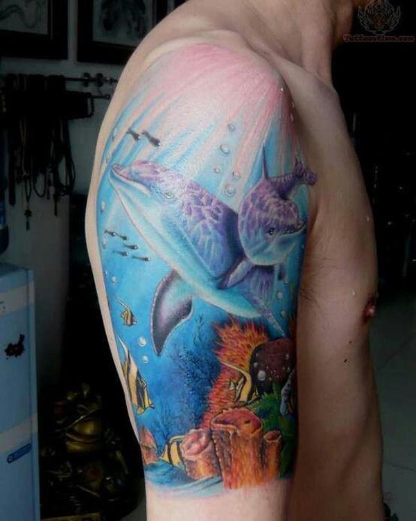 130 Lovely Dolphin Tattoos and Meanings