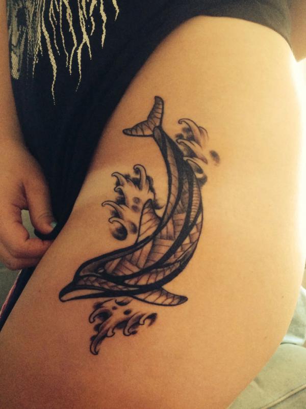 130 Lovely Dolphin Tattoos and Meanings