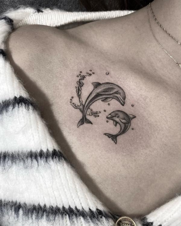 130 Lovely Dolphin Tattoos and Meanings