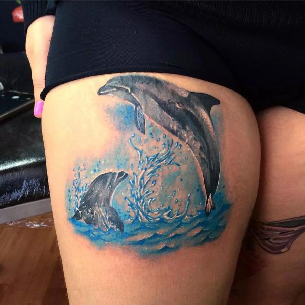 130 Lovely Dolphin Tattoos and Meanings