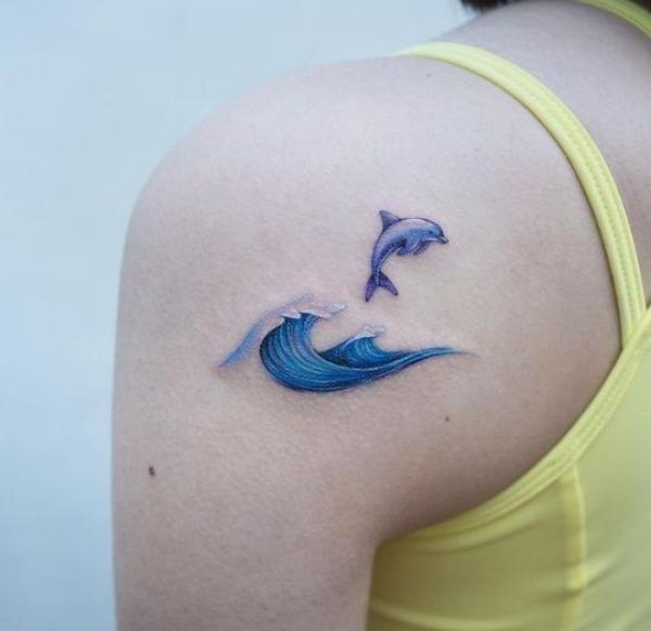 130 Lovely Dolphin Tattoos and Meanings