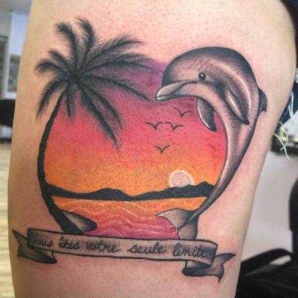 130 Lovely Dolphin Tattoos and Meanings