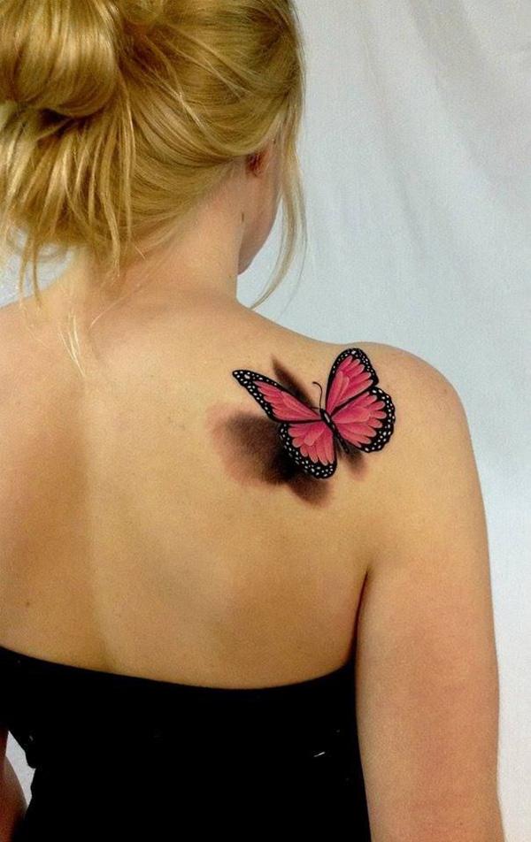 3D Butterfly Tattoos – A Beautiful Blend of Art and Meaning