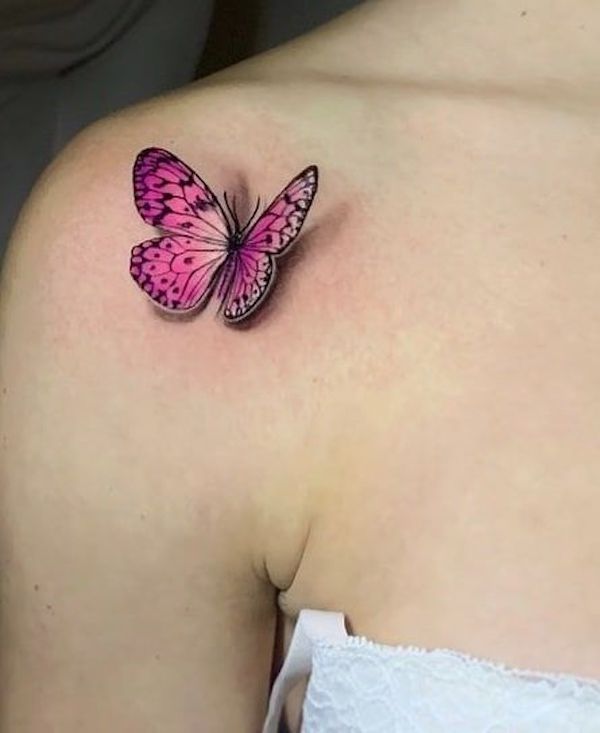 3D Butterfly Tattoos – A Beautiful Blend of Art and Meaning