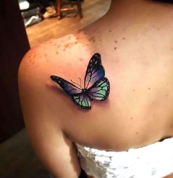 3D Butterfly Tattoos – A Beautiful Blend of Art and Meaning