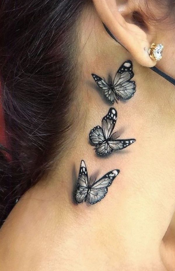 3D Butterfly Tattoos – A Beautiful Blend of Art and Meaning