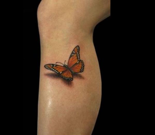 3D Butterfly Tattoos – A Beautiful Blend of Art and Meaning