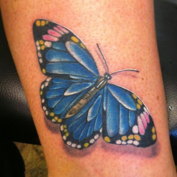 3D Butterfly Tattoos – A Beautiful Blend of Art and Meaning
