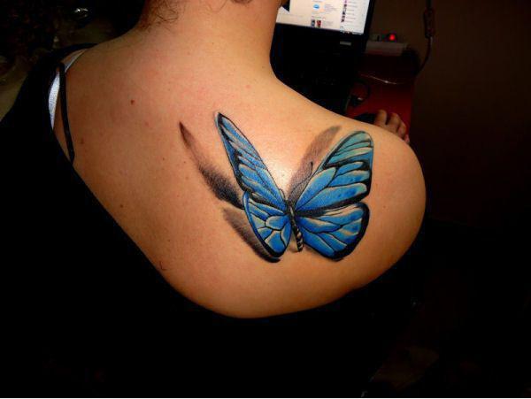 3D Butterfly Tattoos – A Beautiful Blend of Art and Meaning