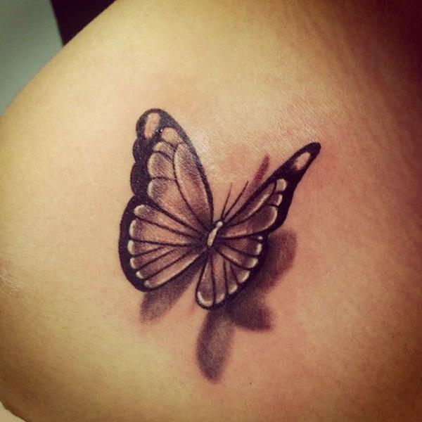 3D Butterfly Tattoos – A Beautiful Blend of Art and Meaning