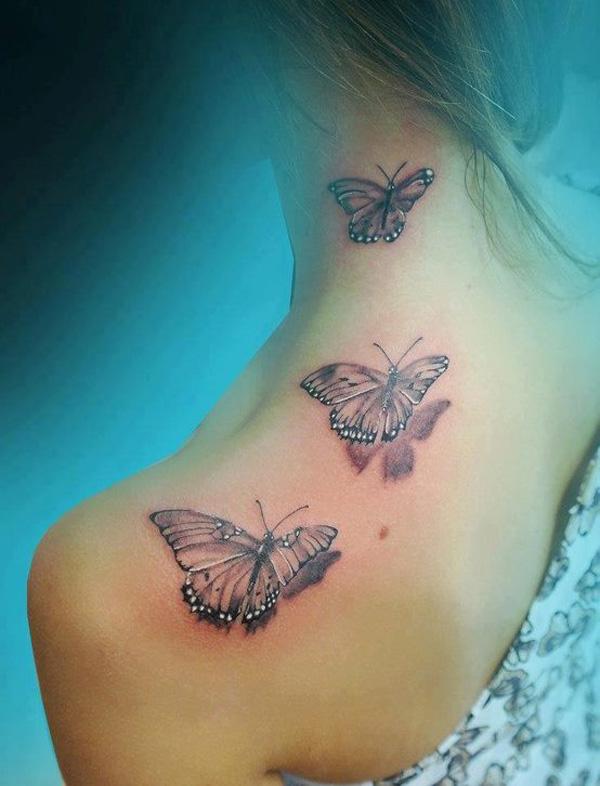 3D Butterfly Tattoos – A Beautiful Blend of Art and Meaning
