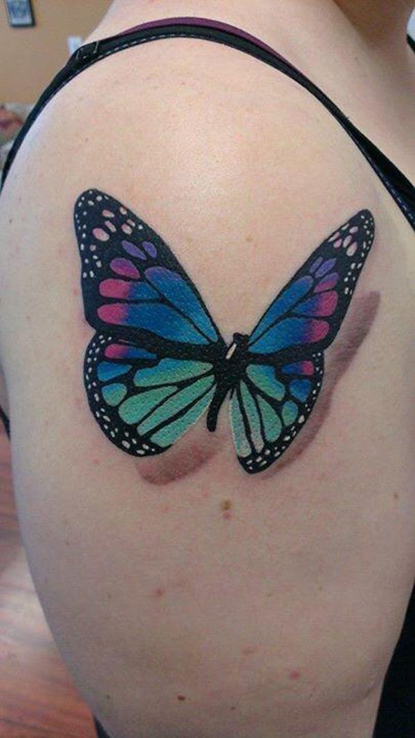 3D Butterfly Tattoos – A Beautiful Blend of Art and Meaning