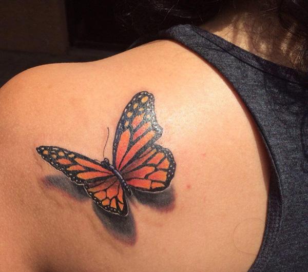 3D Butterfly Tattoos – A Beautiful Blend of Art and Meaning
