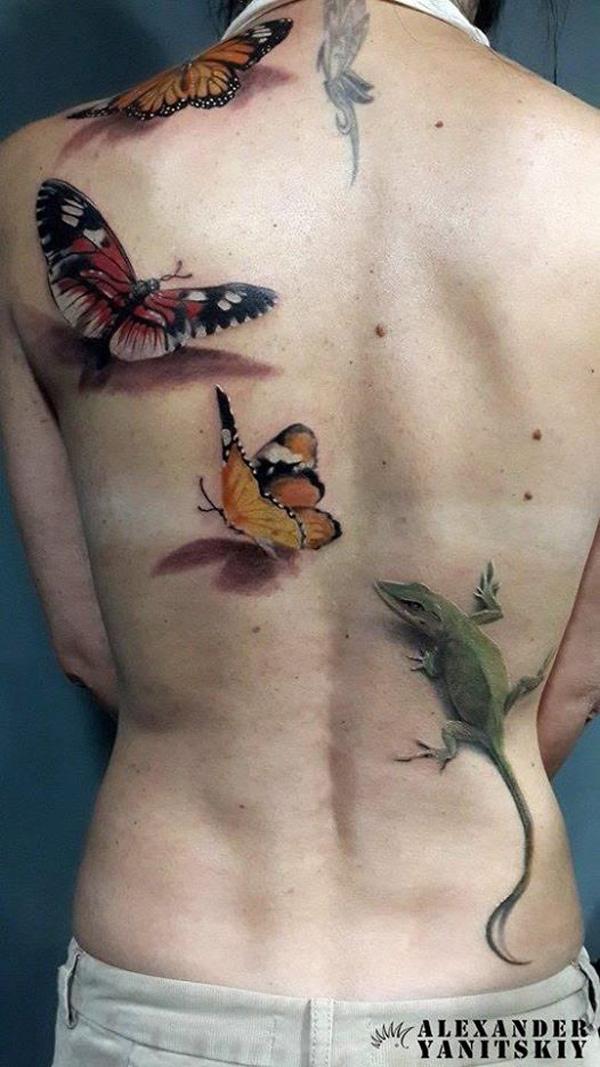 3D Butterfly Tattoos – A Beautiful Blend of Art and Meaning