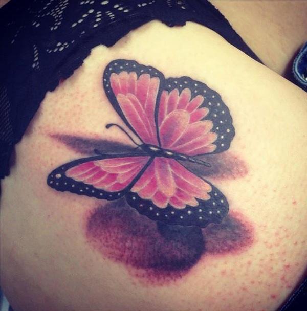 3D Butterfly Tattoos – A Beautiful Blend of Art and Meaning