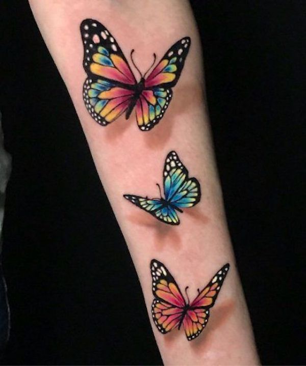 3D Butterfly Tattoos – A Beautiful Blend of Art and Meaning