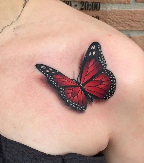 3D Butterfly Tattoos – A Beautiful Blend of Art and Meaning
