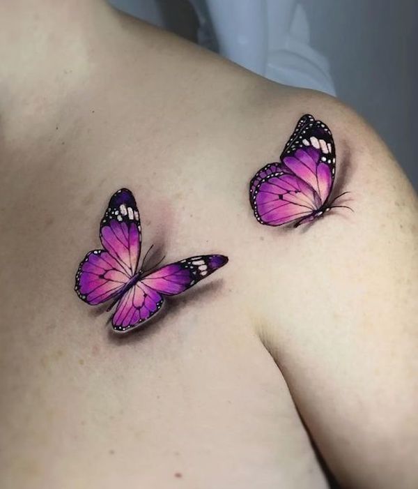 3D Butterfly Tattoos – A Beautiful Blend of Art and Meaning