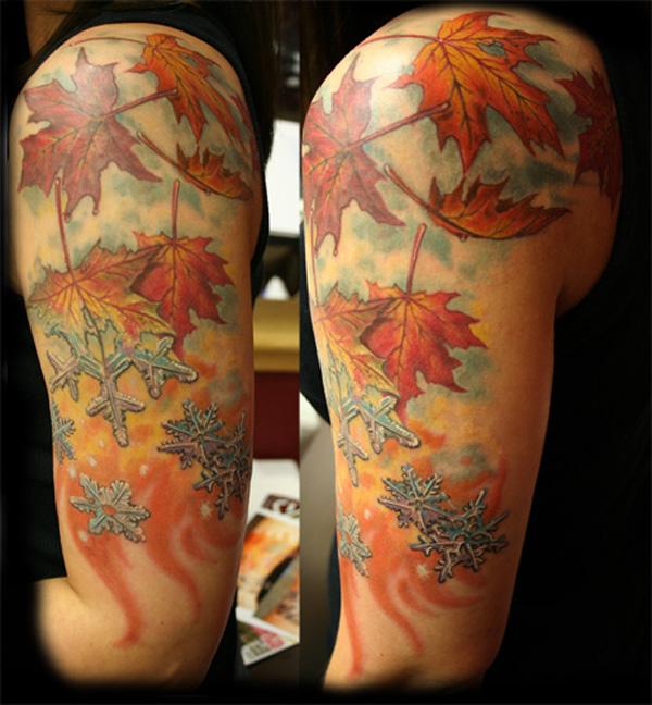 70 Unforgettable Fall Tattoos for the Harvest Season