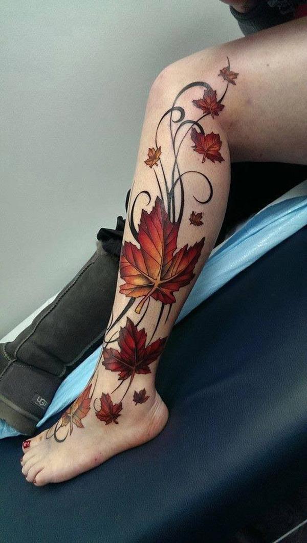 70 Unforgettable Fall Tattoos for the Harvest Season