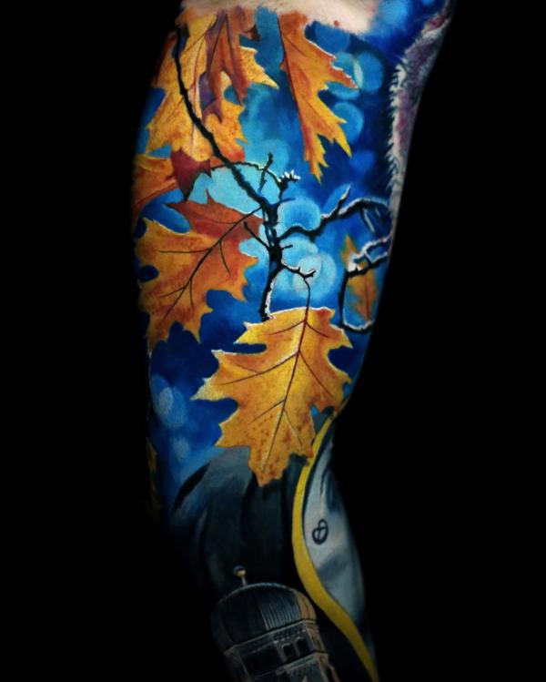 70 Unforgettable Fall Tattoos for the Harvest Season