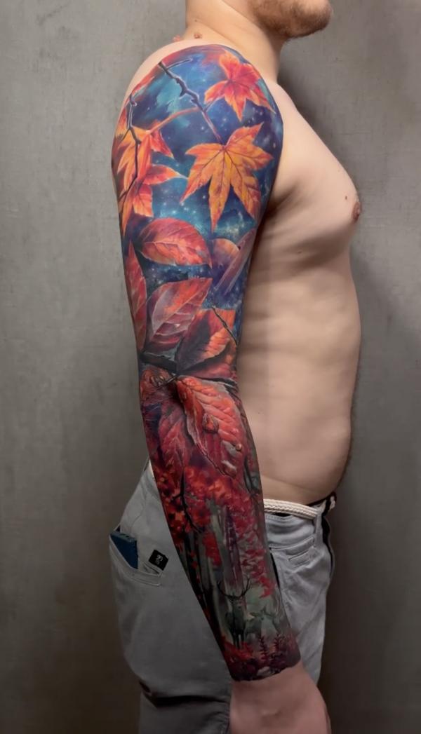 70 Unforgettable Fall Tattoos for the Harvest Season